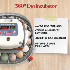 Harris Farms auto turner detail illustrating hands-off rotation and embryo protection