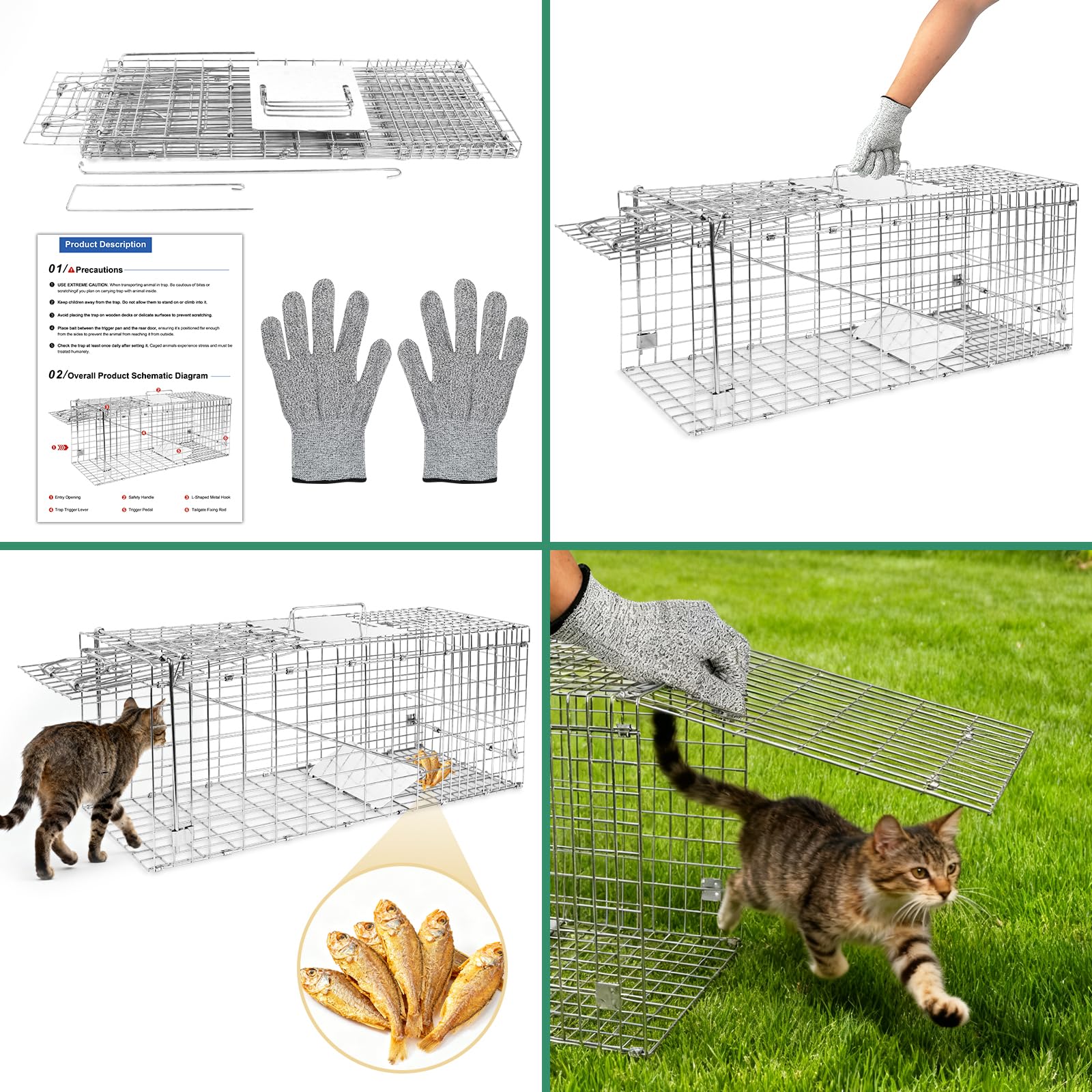 HARVANCO included gloves and accessories displayed for safe handling benefit