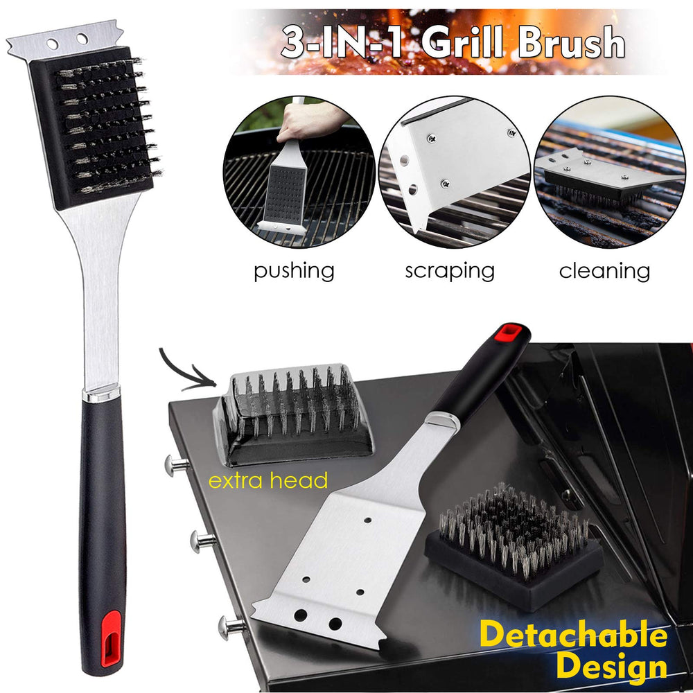 HaSteeL basting brush applying sauce to ribs for even glazing benefit
