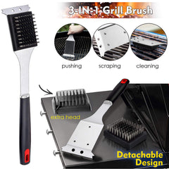 HaSteeL basting brush applying sauce to ribs for even glazing benefit