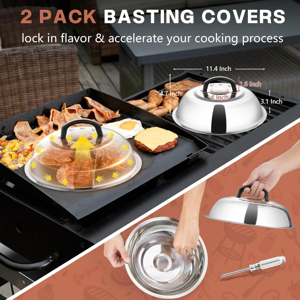 HaSteeL cast iron press detail providing even contact and faster searing