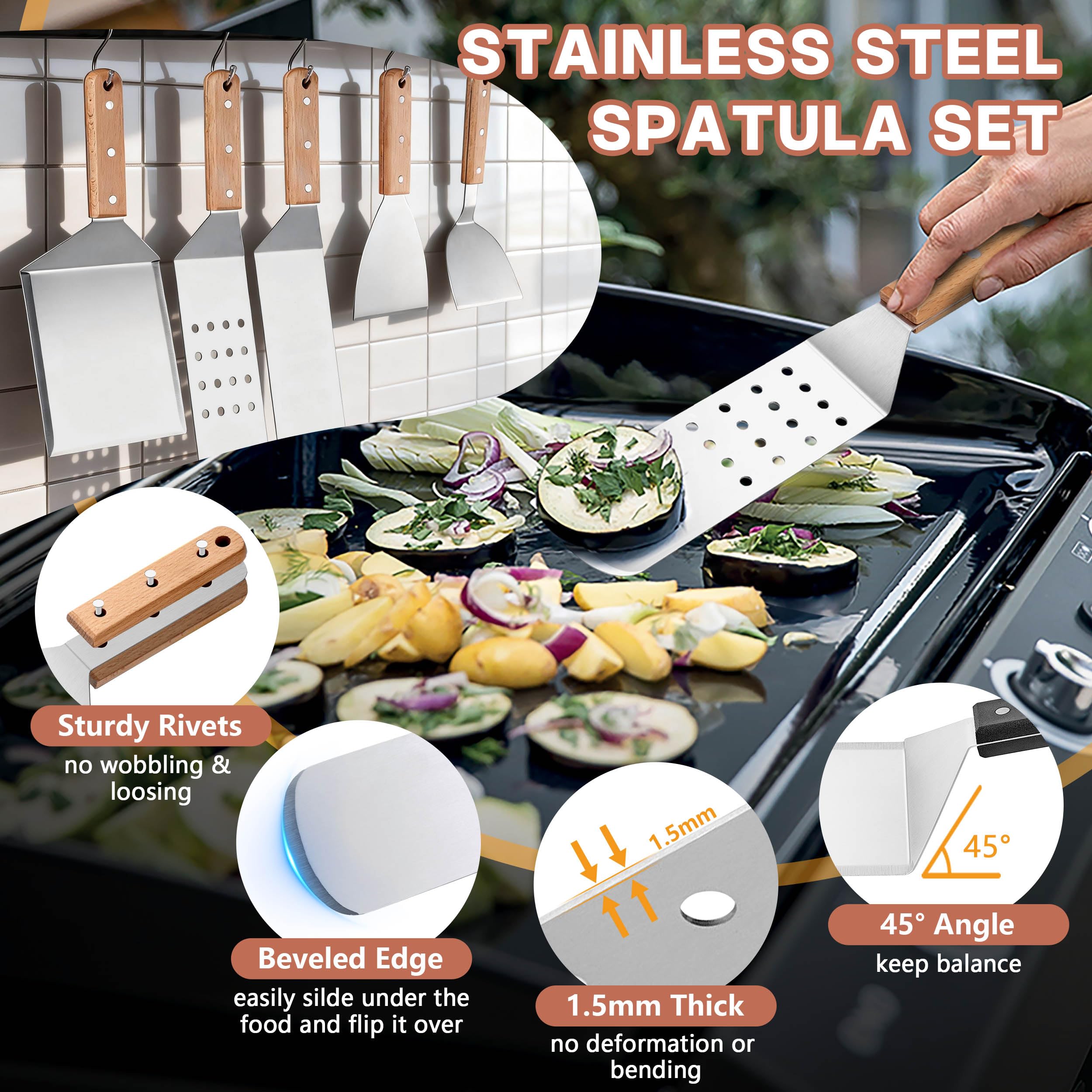 HaSteeL cheese melting domes in use offering even melt and reduced splatter