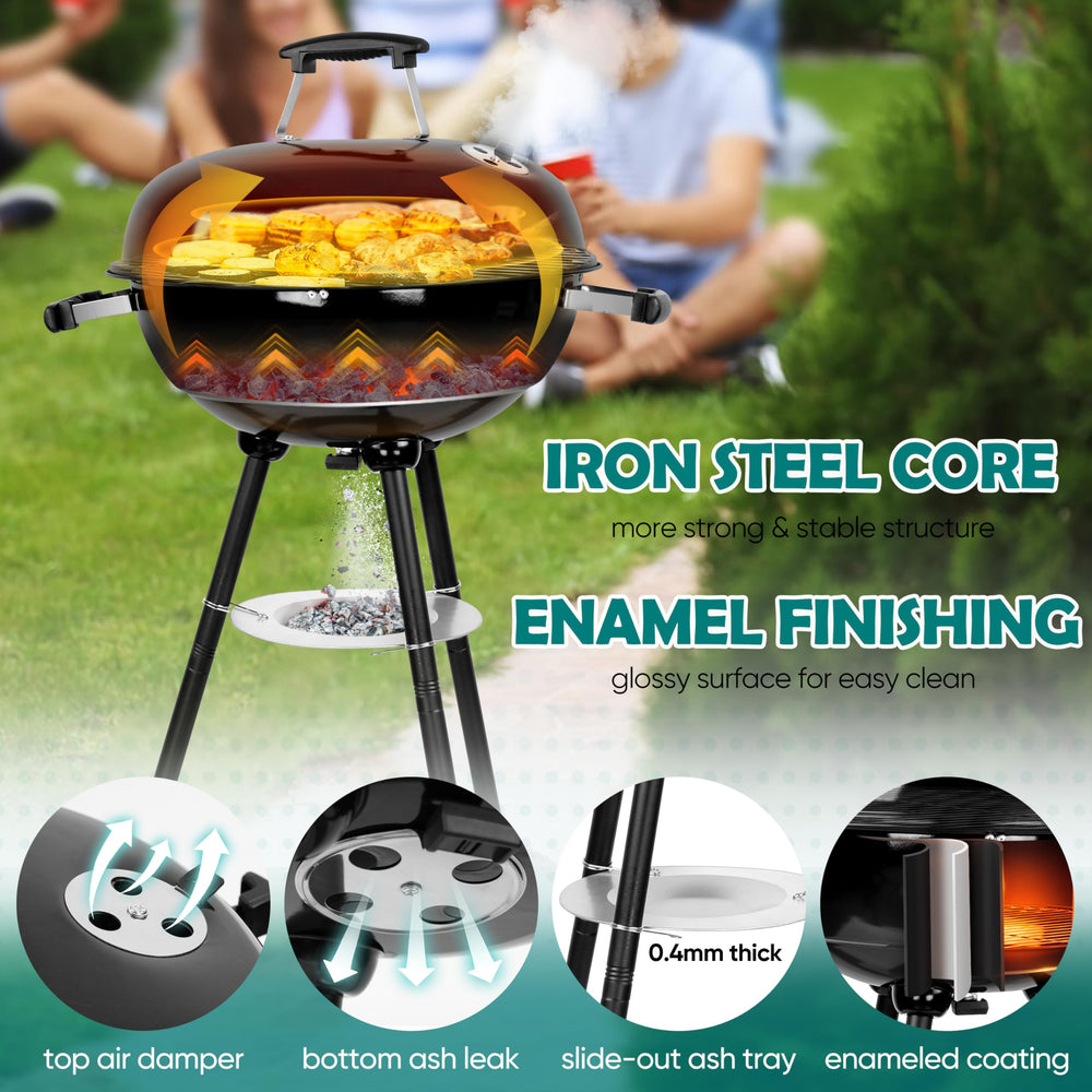 HaSteeL cooking grate with food demonstrating even searing and ample capacity
