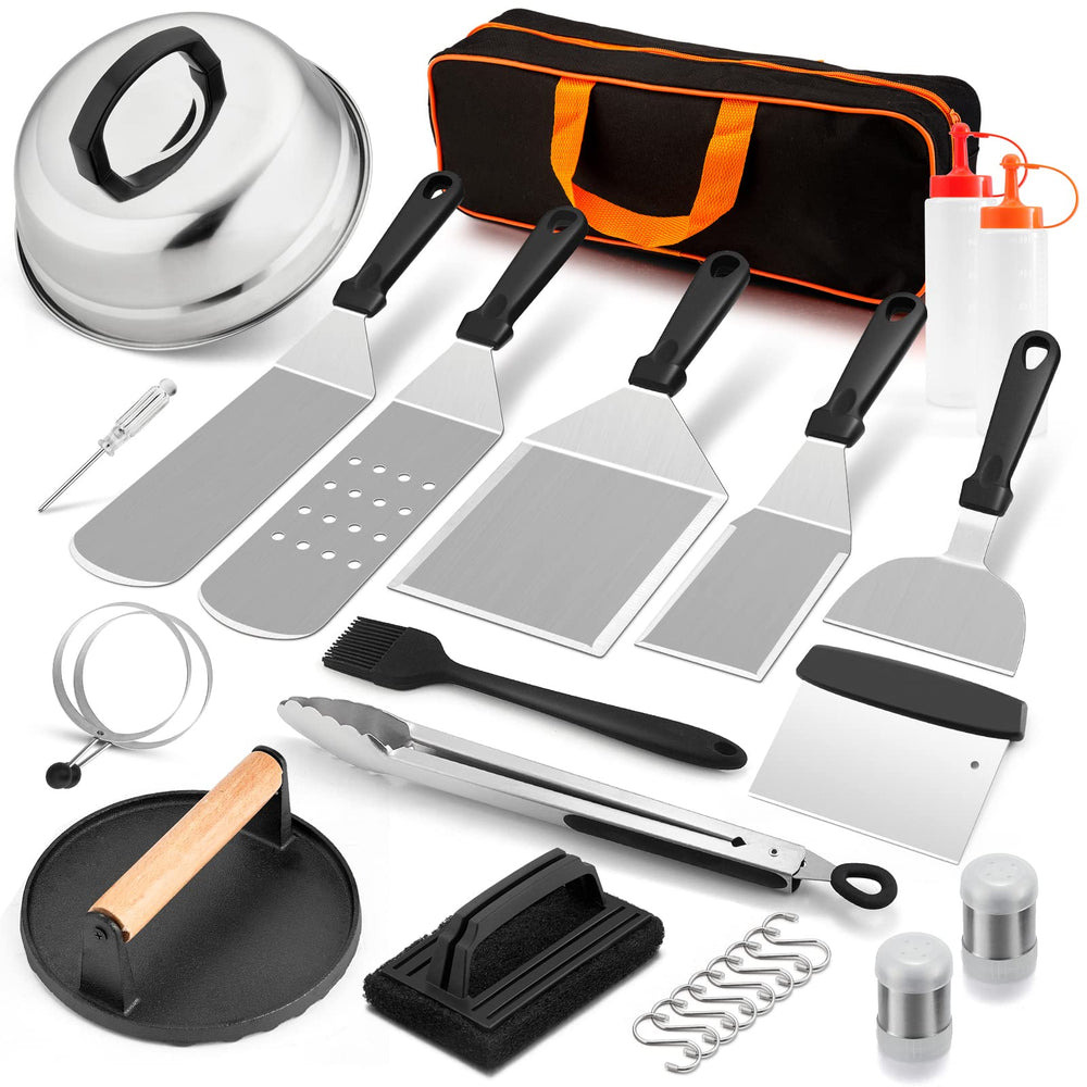 HaSteeL complete tool lineup showing all pieces and organized layout for easy access
