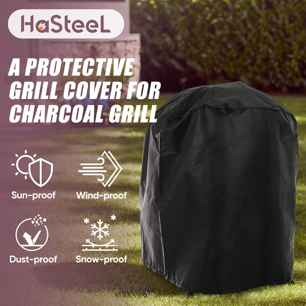 HaSteeL lifestyle scene backyard barbecue showing convenient outdoor use