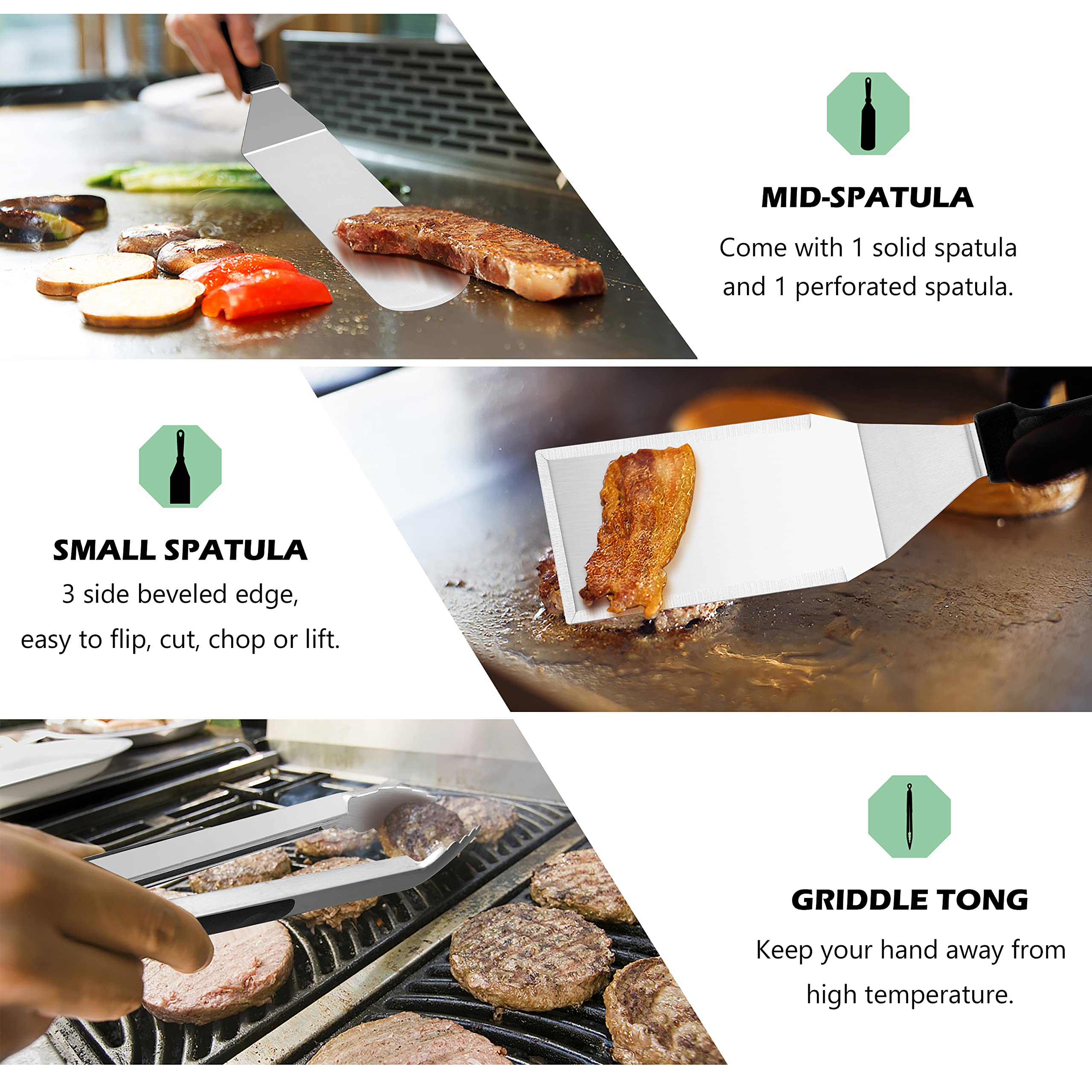 HaSteeL squeeze bottles and shakers for precise seasoning control and mess reduction