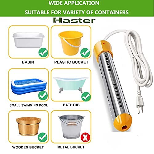 Haster size and cord scale next to hand showing portable convenience