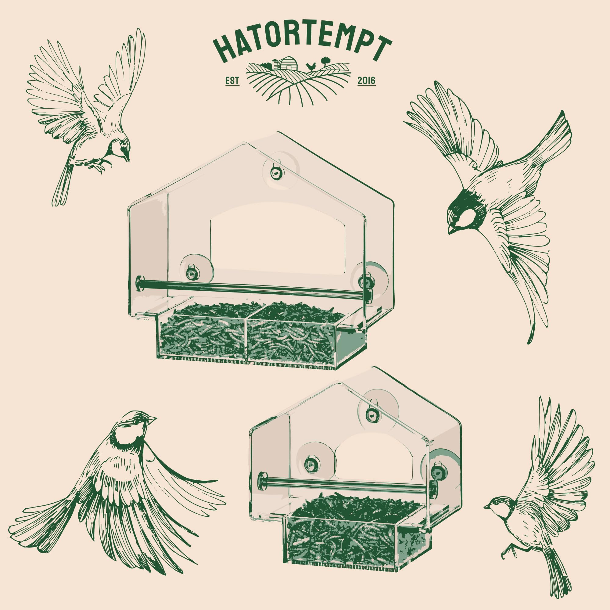 Hatortempt scale comparison with hand showing compact size and easy handling benefit