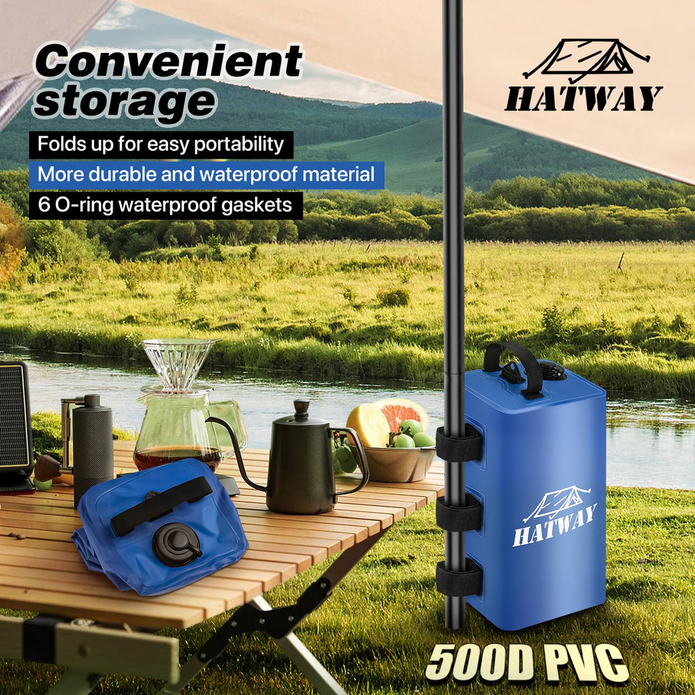 Hatway close-up of 500D PVC texture highlighting durability and tear resistance