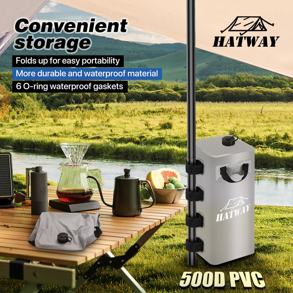 Hatway close-up of 500D PVC texture highlighting durability and tear resistance