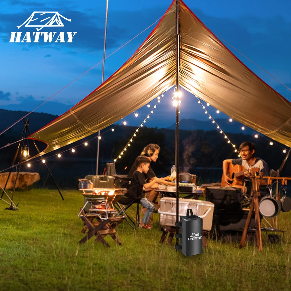 Hatway square shape comparison showing better footprint and improved stability