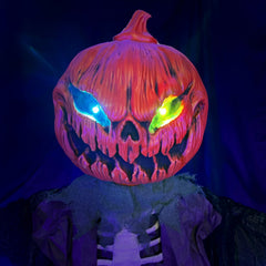 Haunted Hill Farm poseable arms adjusted to reach for interactive scare effect