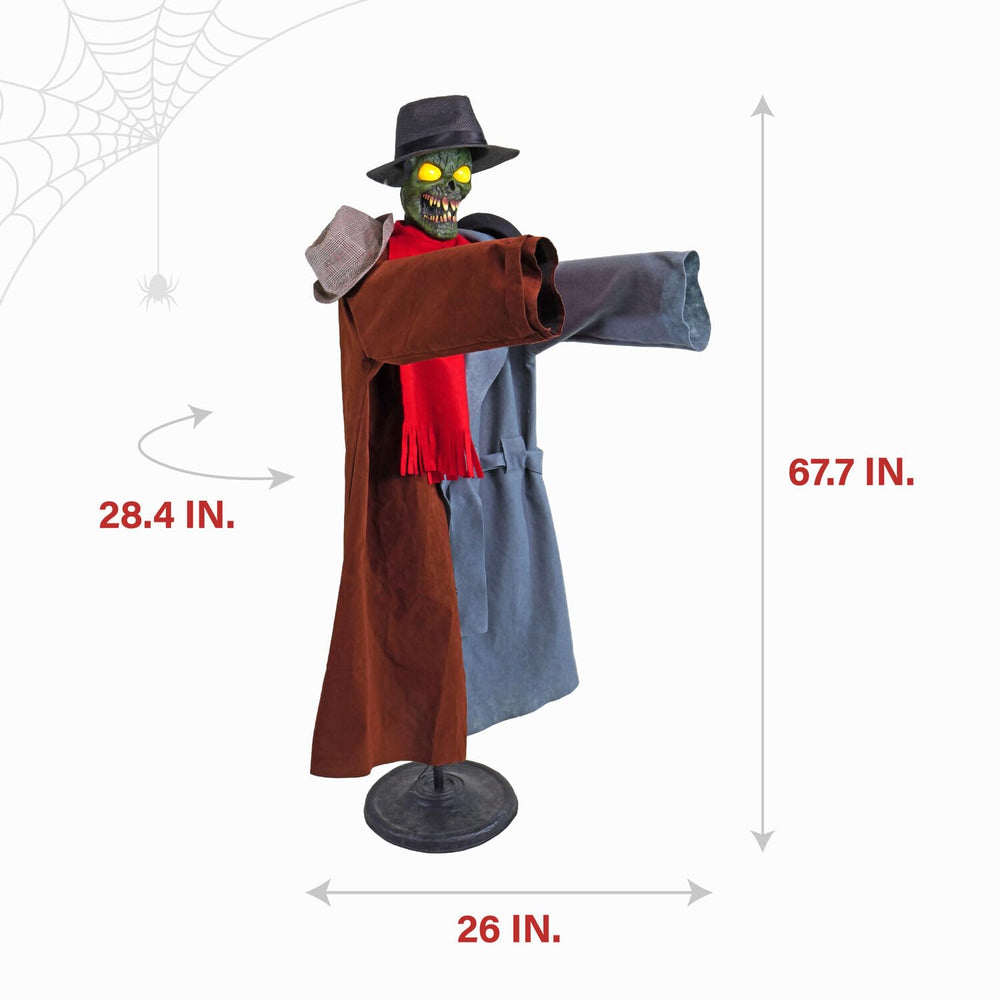 Haunted Hill Farm detailed texture and fabric close-up showing realistic costume and finish