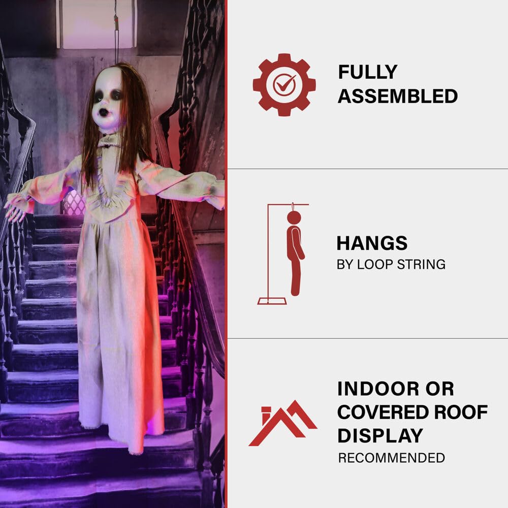 Haunted Hill Farm fully assembled out of box for quick setup