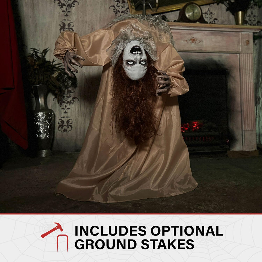 Haunted Hill Farm in party scene showing decor integration for memorable Halloween benefit