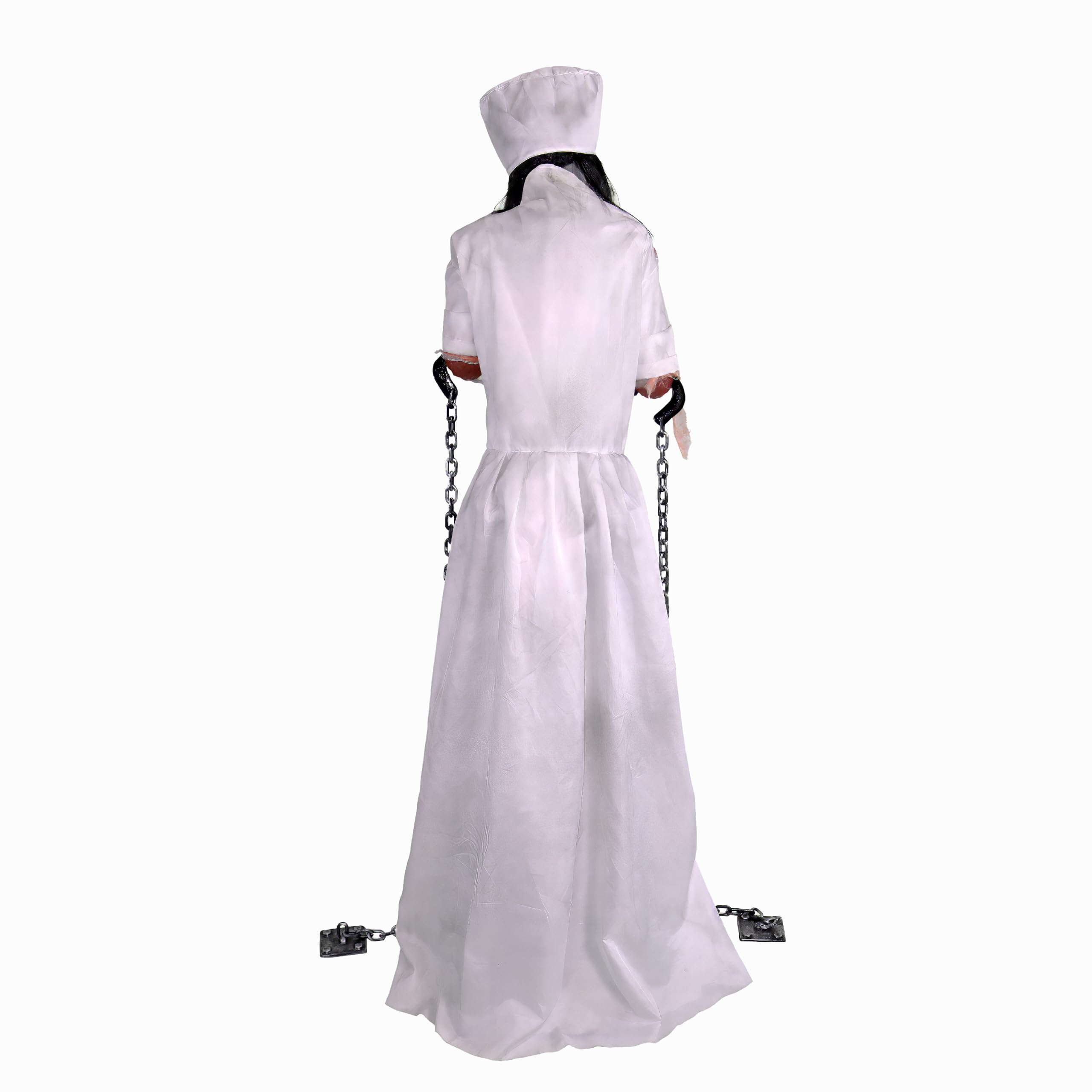 Haunted Hill Farm power cord connection demonstrating easy plug-in reliability