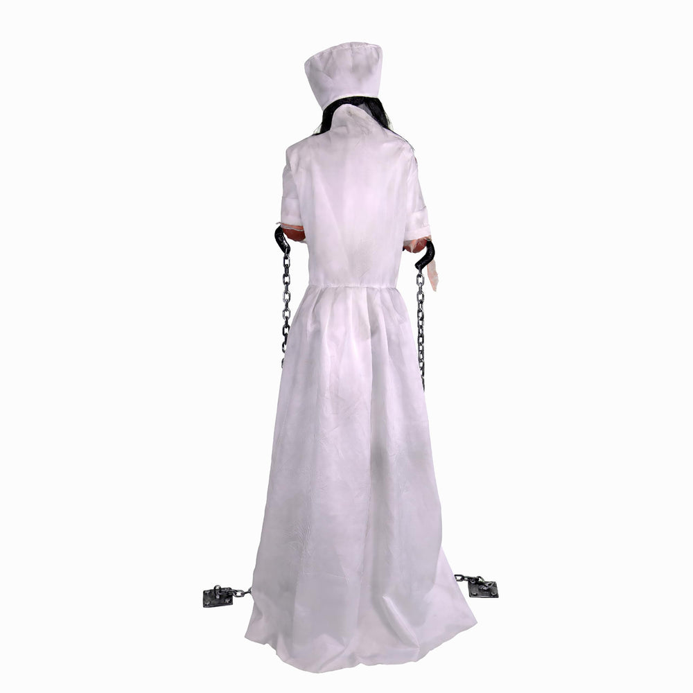 Haunted Hill Farm power cord connection demonstrating easy plug-in reliability