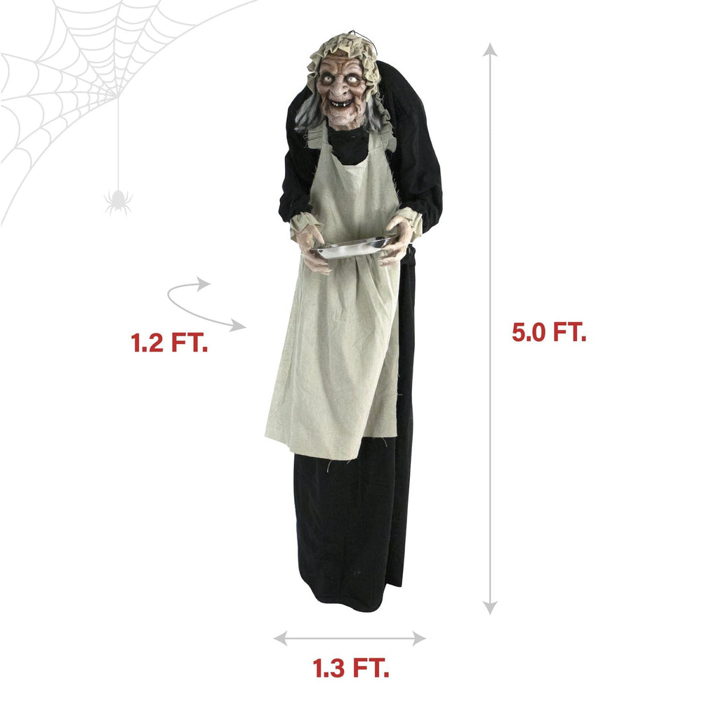 Haunted Hill Farm Ruby full body on stand showing poseable limbs and height