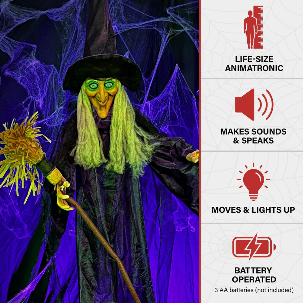 Haunted Hill Farm Sinthia hands poseable to customize gestures and scene