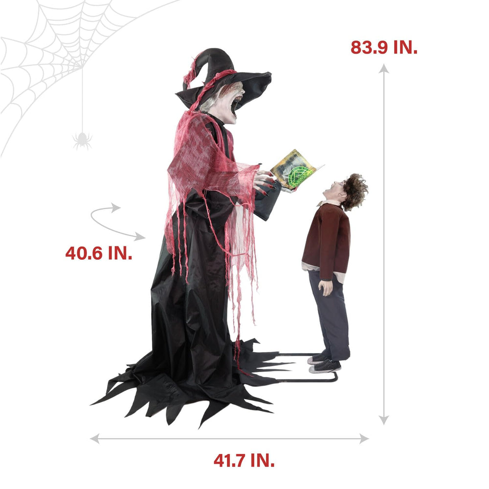 Haunted Hill Farm fog output around figure creating atmosphere and depth for haunt scenes