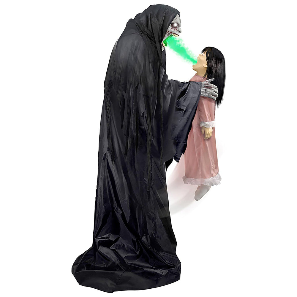 Haunted Hill Farm Soul Sucker front view showing full-body presence and curb appeal