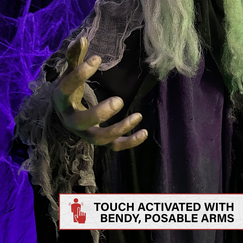 Haunted Hill Farm witch costume texture detail highlights durable realistic materials