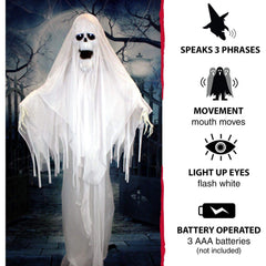 Haunted Hill Farm ghost skeletal hands detail adding spooky realism and gesture options