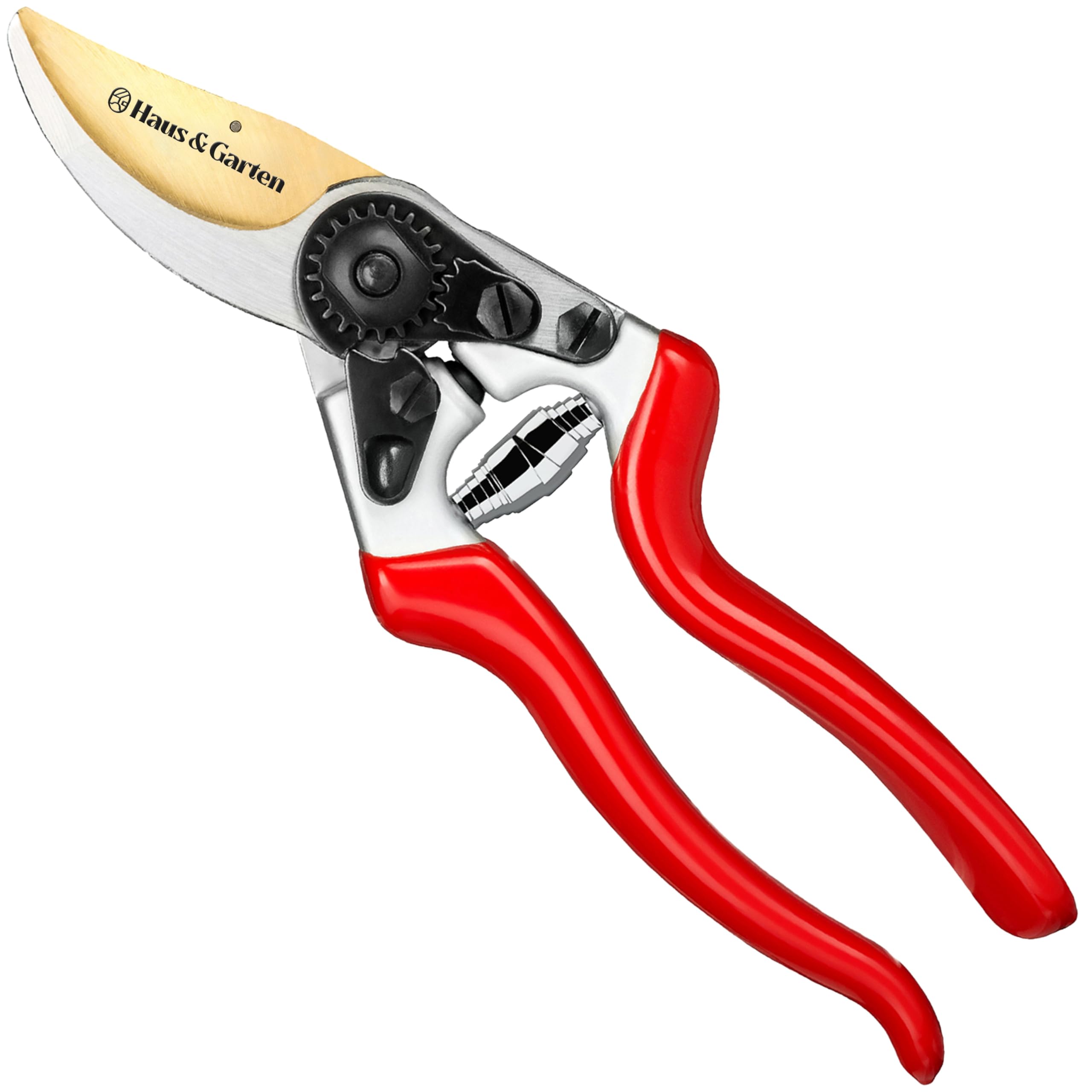 Haus & Garten front view of EnduroPRO pruners showing full tool for confident selection