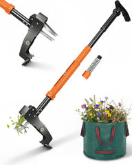 HAUSPROFI front view of tool with 50L bag showing compact storage benefit
