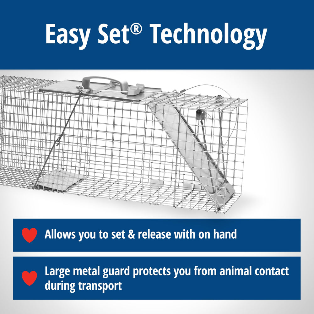 HAVAHART handle guard and grip image highlighting safe transport and user protection