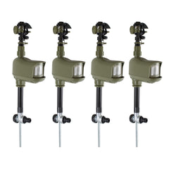 HAVAHART front view of critter ridder showing compact housing and hose connection benefit