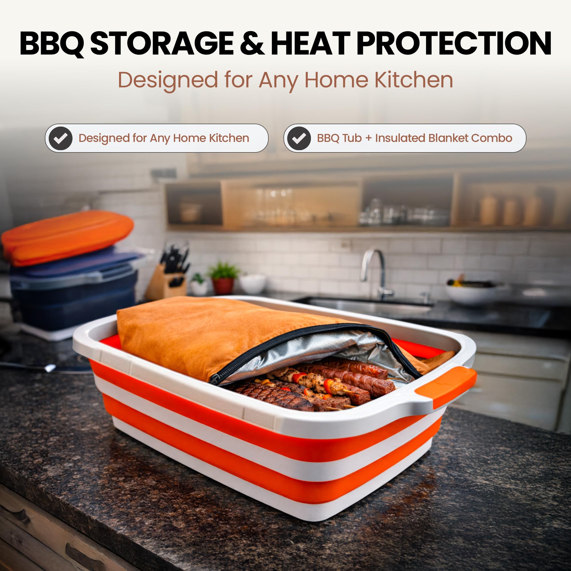 Havenity locking lid and handle detail for secure transport