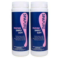 Haviland PureSpa Simply Soft front packaging showing jar and benefits for softer water