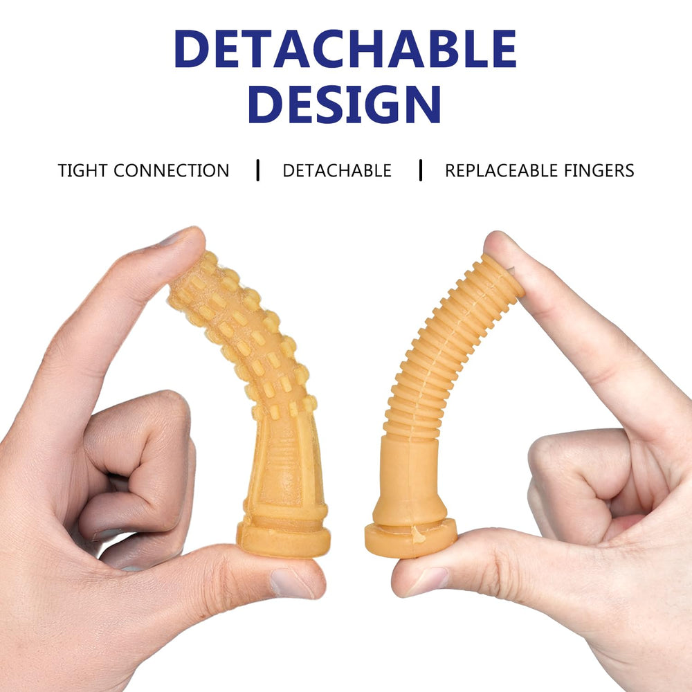 HAWK BROTHER replacement rubber fingers set showing easy maintenance and part swaps