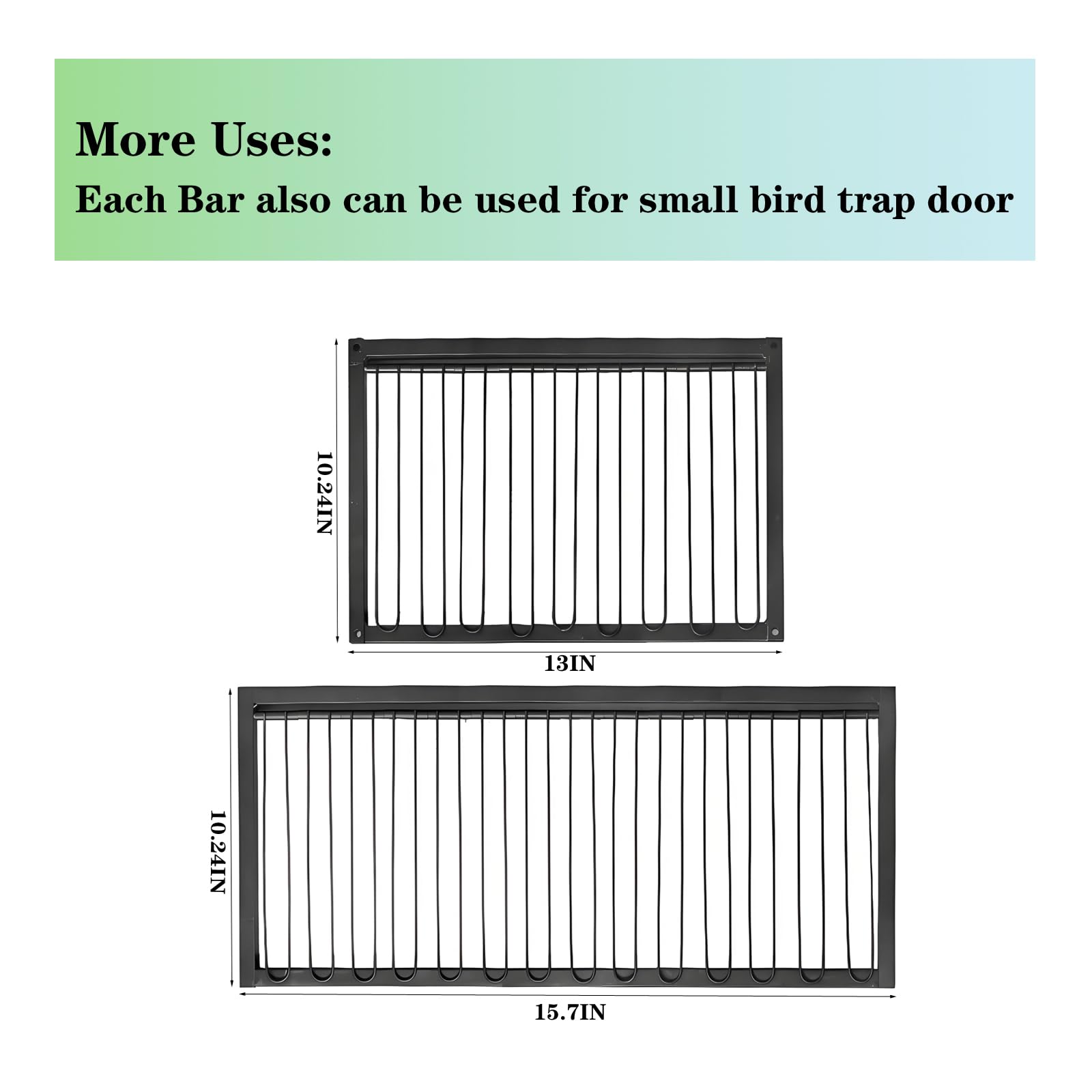 HAYLILUYOO trap next to a hand for size comparison, clarifies capacity and scale benefit