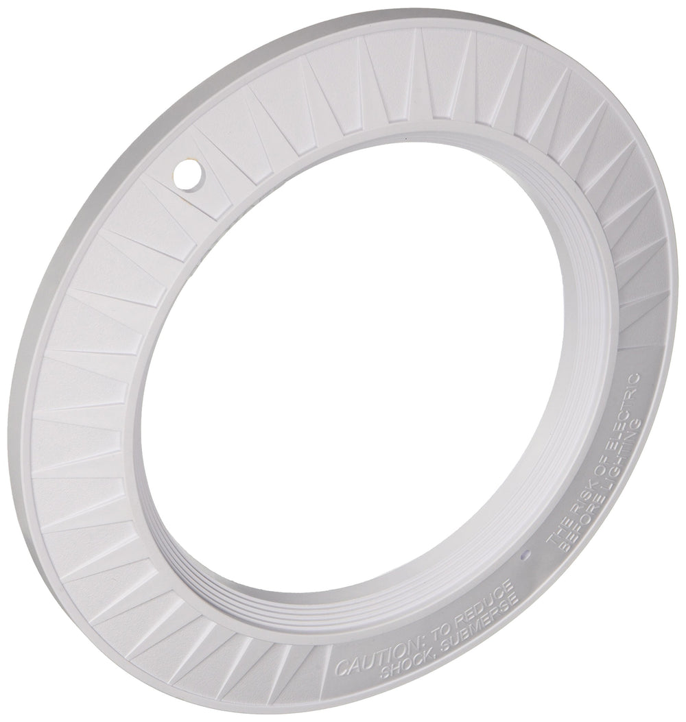 Hayward molded face rim front view showing fit and restored appearance