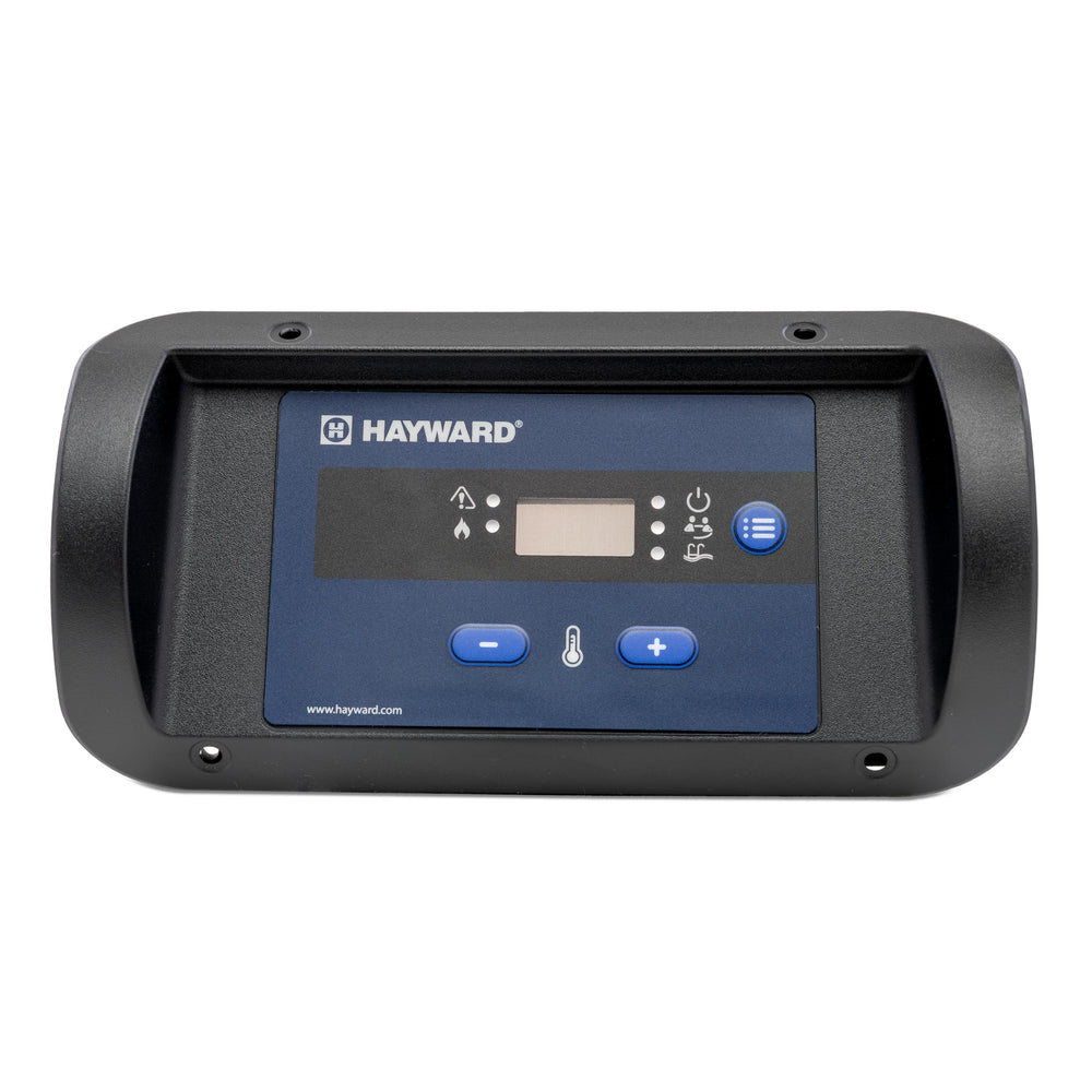 Hayward bezel and keypad front view showing easy replacement access