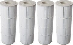 Hayward replacement cartridge pack front view showing four elements and clarity benefit