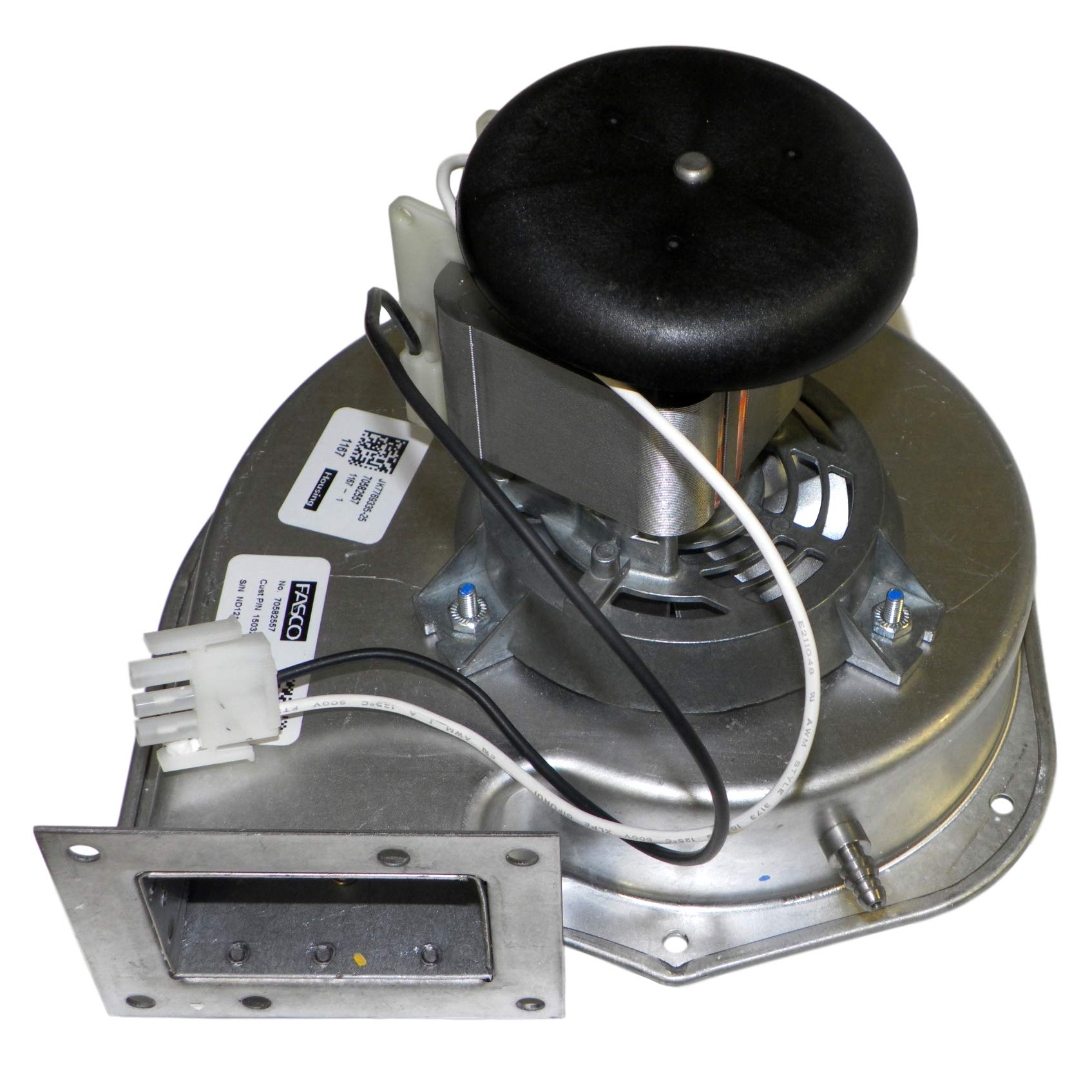Hayward FDXLBWR1930 front view showing compact blower housing and durable finish benefits reliability