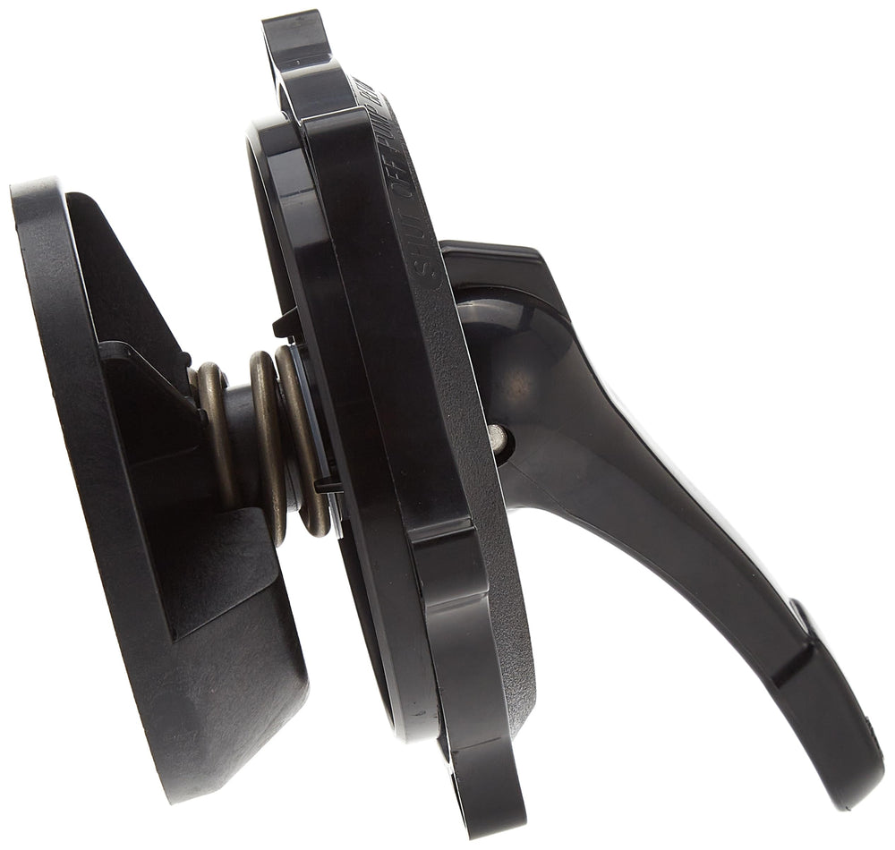 Hayward handle installed on multiport valve demonstrating easy operation
