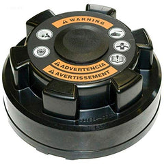 Hayward chlorinator cover installed during maintenance for safe tablet loading