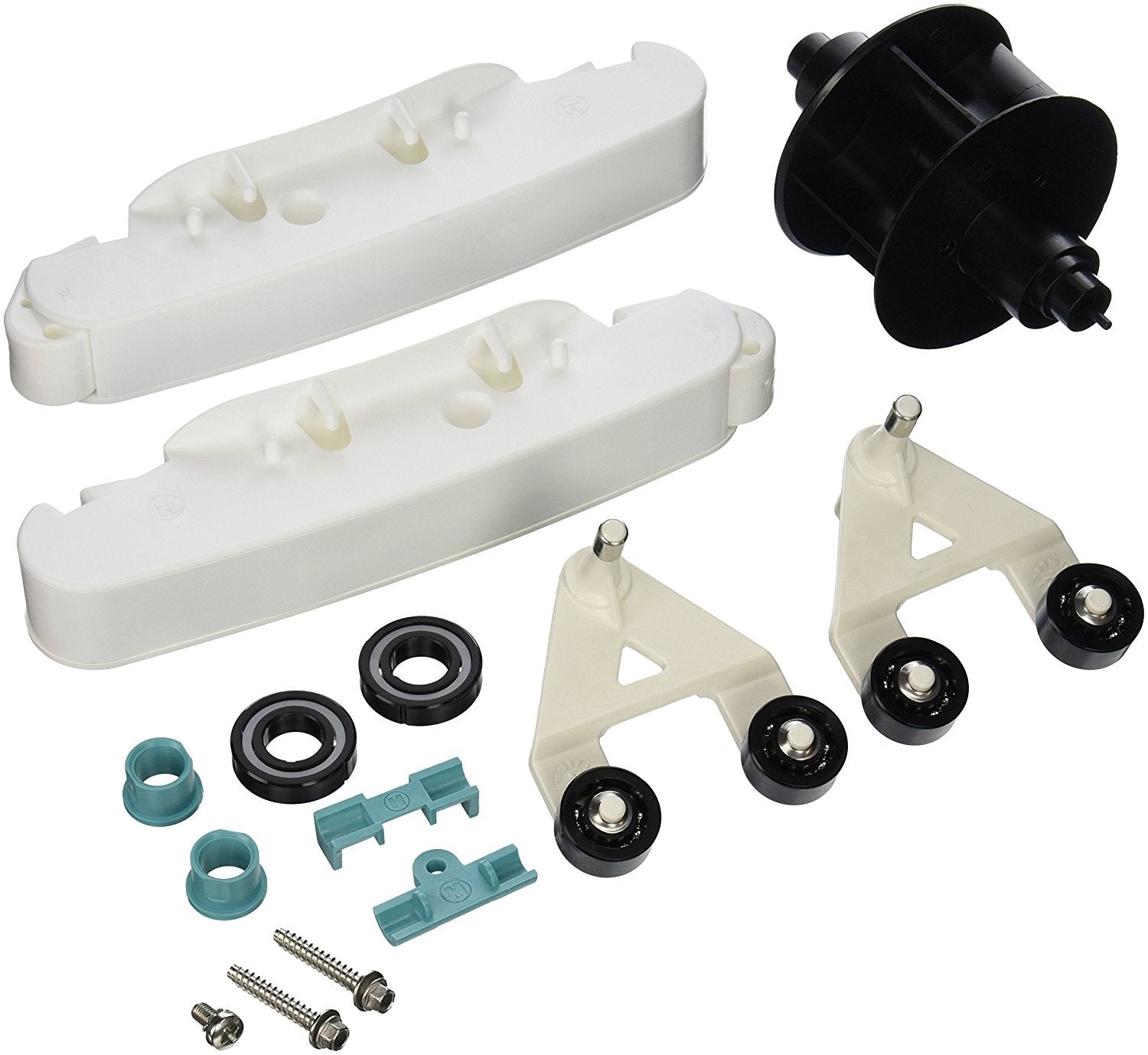 Hayward A‑Frame and pod kit front view showing parts and easy replacement benefit
