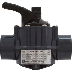 Hayward PSV3SDGR externally threaded ports close-up for secure plumbing connections
