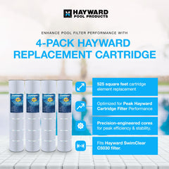 Hayward side profile highlighting pleats and airflow for improved debris capture