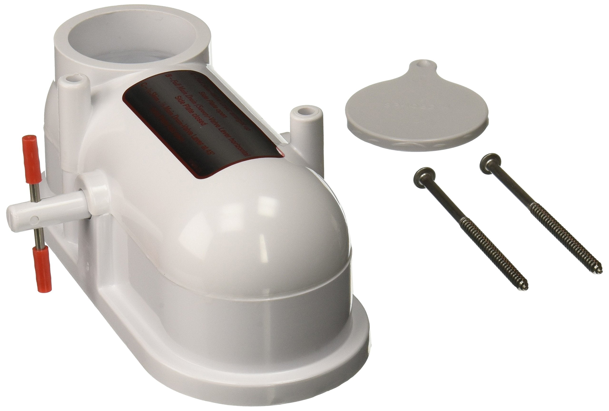 Hayward skimmer valve assembly front view showing durable fit and restored suction