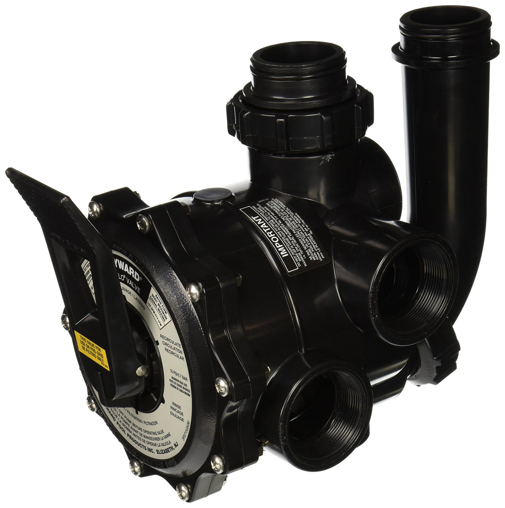 Hayward SP0715XR50 front view showing valve body and selector, improving control