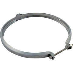Hayward retainer clamp front view showing secure fit and durable finish