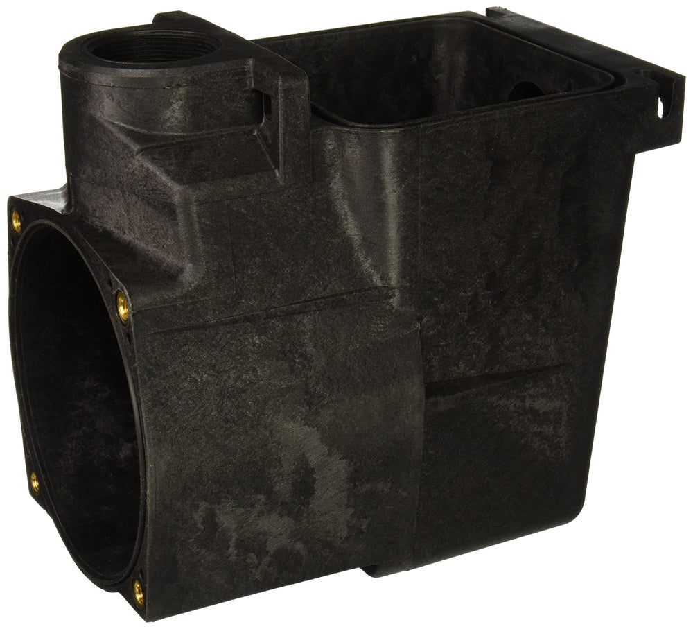 Hayward strainer housing installed on pump illustrating correct fit and improved pump performance