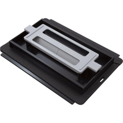 Hayward TigerShark bottom lid close-up, showing durable fit and easy replacement