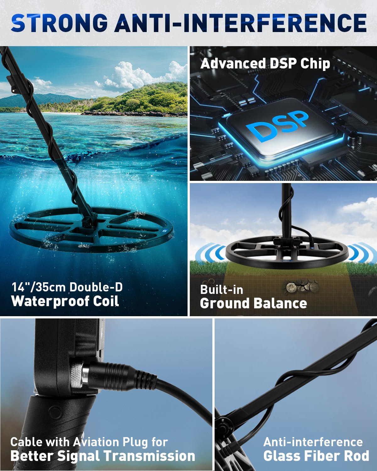 hazlewolke coil waterproof seal detail showing durability and saltwater use